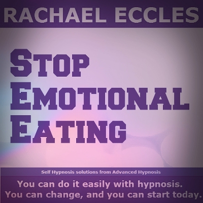 Book cover for Stop Emotional Eating, Change Eating Habits Guided Hypnotherapy Meditation Hypnosis for Weight Loss CD