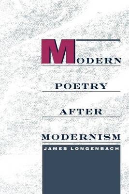 Book cover for Modern Poetry After Modernism
