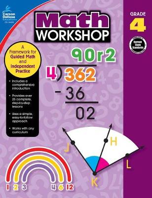 Book cover for Math Workshop, Grade 4