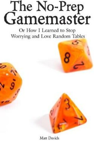 Cover of The No-Prep Gamemaster