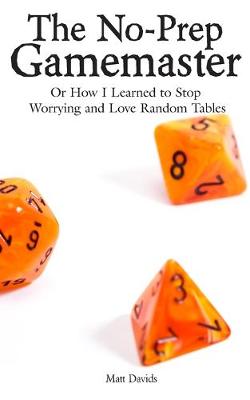 Book cover for The No-Prep Gamemaster