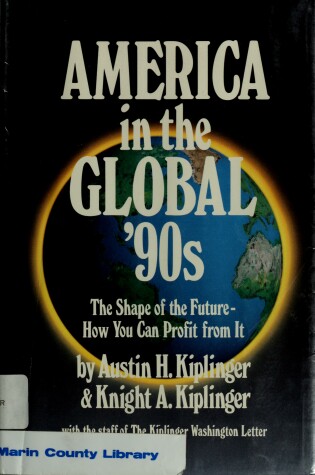 Cover of America in Global 90's