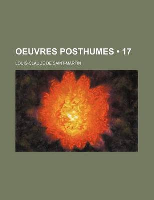 Book cover for Oeuvres Posthumes (17)