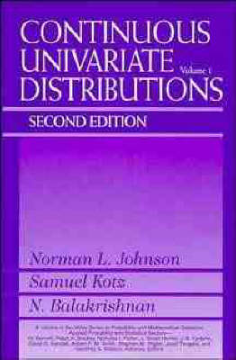 Cover of Continuous Univariate Distributions 2e V 1