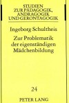 Book cover for Zur Problematik Der Eigenstaendigen Maedchenbildung