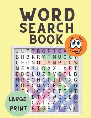 Book cover for Word Search Book Large Print