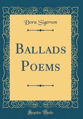 Book cover for Ballads Poems (Classic Reprint)