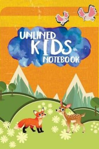Cover of Unlined Kids Notebook