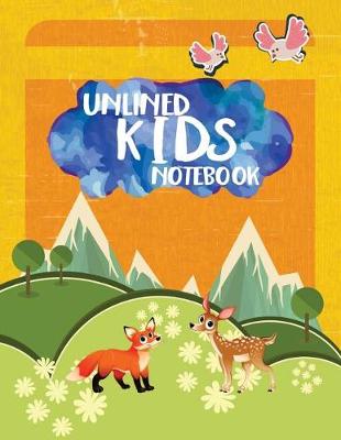 Book cover for Unlined Kids Notebook