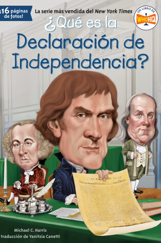 Cover of ¿Qué es la Declaración de Independencia?