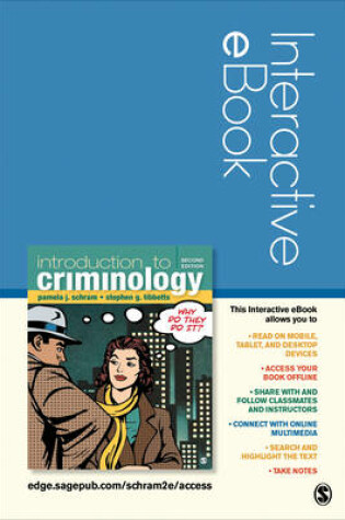 Cover of Introduction to Criminology: Why Do They Do It? Interactive eBook Student Version