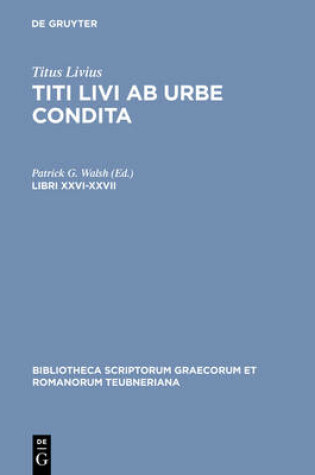 Cover of Libri XXVI-XXVII