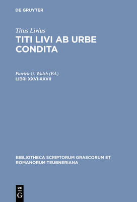 Cover of Libri XXVI-XXVII