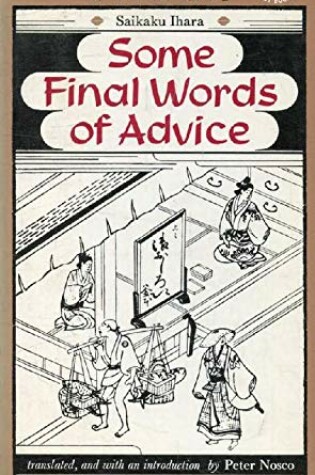 Cover of Some Final Words of Advice