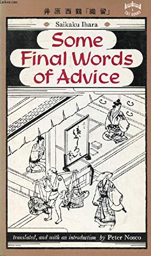 Book cover for Some Final Words of Advice