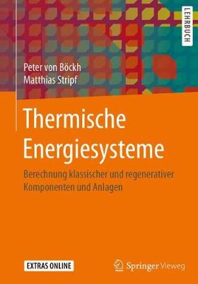 Book cover for Thermische Energiesysteme