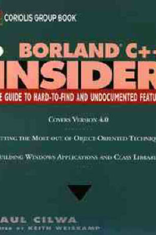 Cover of Borland C++ INSIDER