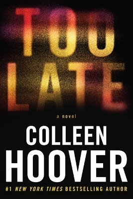 Book cover for Too Late