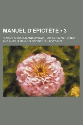 Cover of Manuel D'Epictete (3)