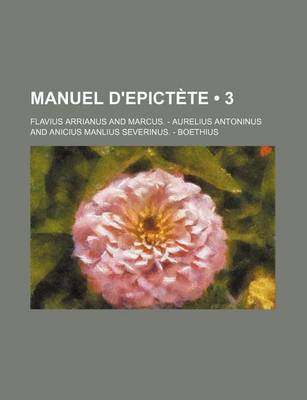 Book cover for Manuel D'Epictete (3)