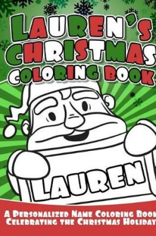 Cover of Lauren's Christmas Coloring Book