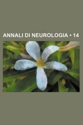 Cover of Annali Di Neurologia (14)