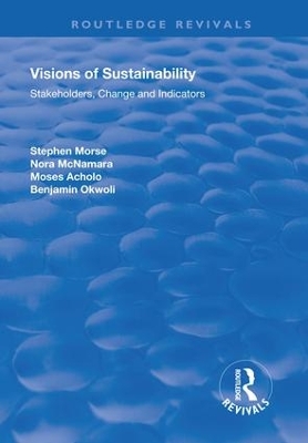 Book cover for Visions of Sustainability