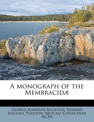 Book cover for A Monograph of the Membracidae