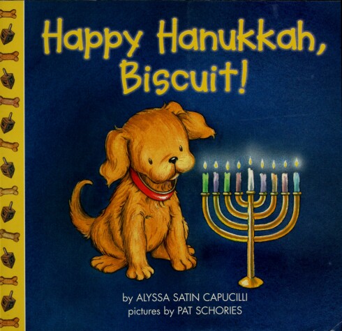 Book cover for Happy Hanukkah, Biscuit!