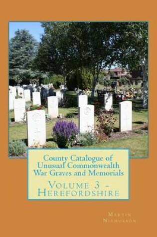 Cover of County Catalogue of Unusual Commonwealth War Graves and Memorials