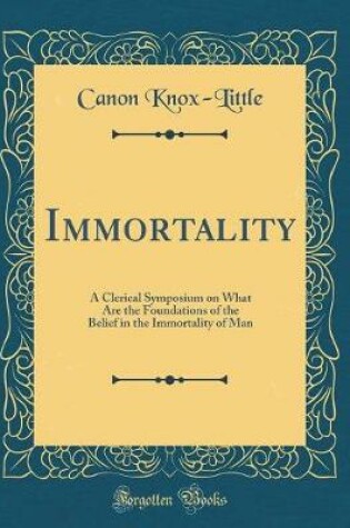 Cover of Immortality