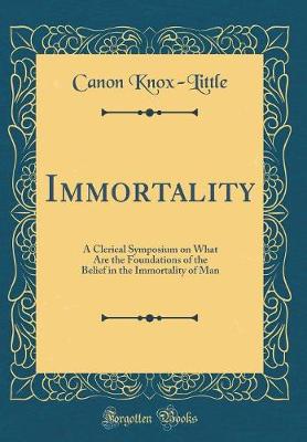 Book cover for Immortality