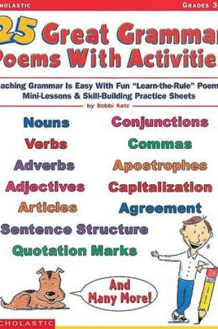 Cover of 25 Great Grammar Poems with Activities