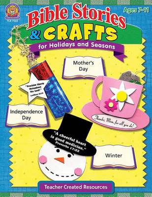 Book cover for Bible Stories & Crafts for Holidays and Seasons