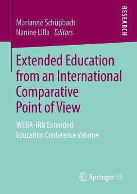 Cover of Extended Education from an International Comparative Point of View