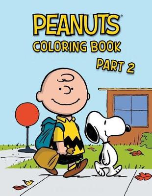 Book cover for Peanuts Coloring Book Part 2