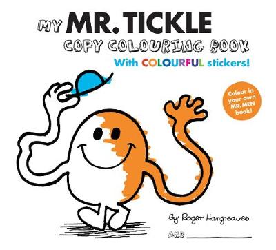 Book cover for Mr Men Colour your own Mr Tickle
