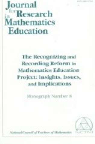 Cover of The Recognizing and Recording Reform in Mathematics Education Project