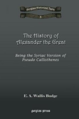 Cover of The History of Alexander the Great