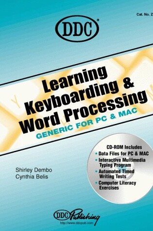Cover of Learning Keyboarding and Word Processing Generic Edition