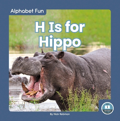 Book cover for Alphabet Fun: H is for Hippo