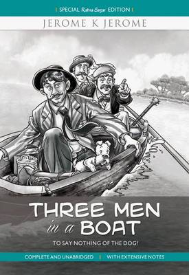 Book cover for Three Men in a Boat - To Say Nothing of the Dog!