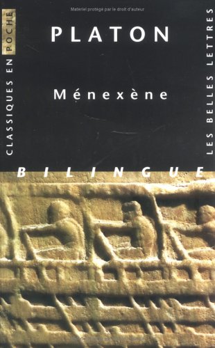 Book cover for Platon, Menexene