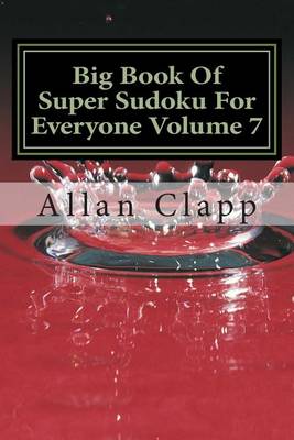 Book cover for Big Book of Super Sudoku for Everyone Volume 7