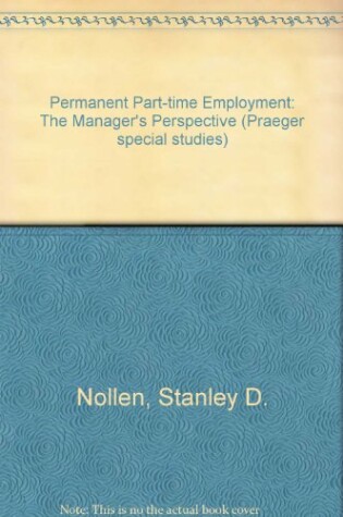 Cover of Permanent Part-time Employment