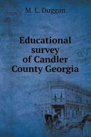 Cover of Educational survey of Candler County Georgia