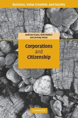Cover of Corporations and Citizenship