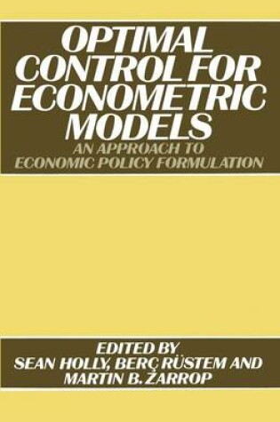 Cover of Optimal Control for Econometric Models