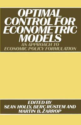 Book cover for Optimal Control for Econometric Models