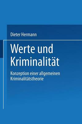 Book cover for Werte und Kriminalität